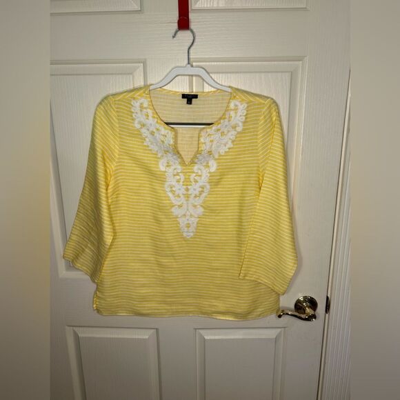 Talbots linen blouse - Picture 1 of 4
